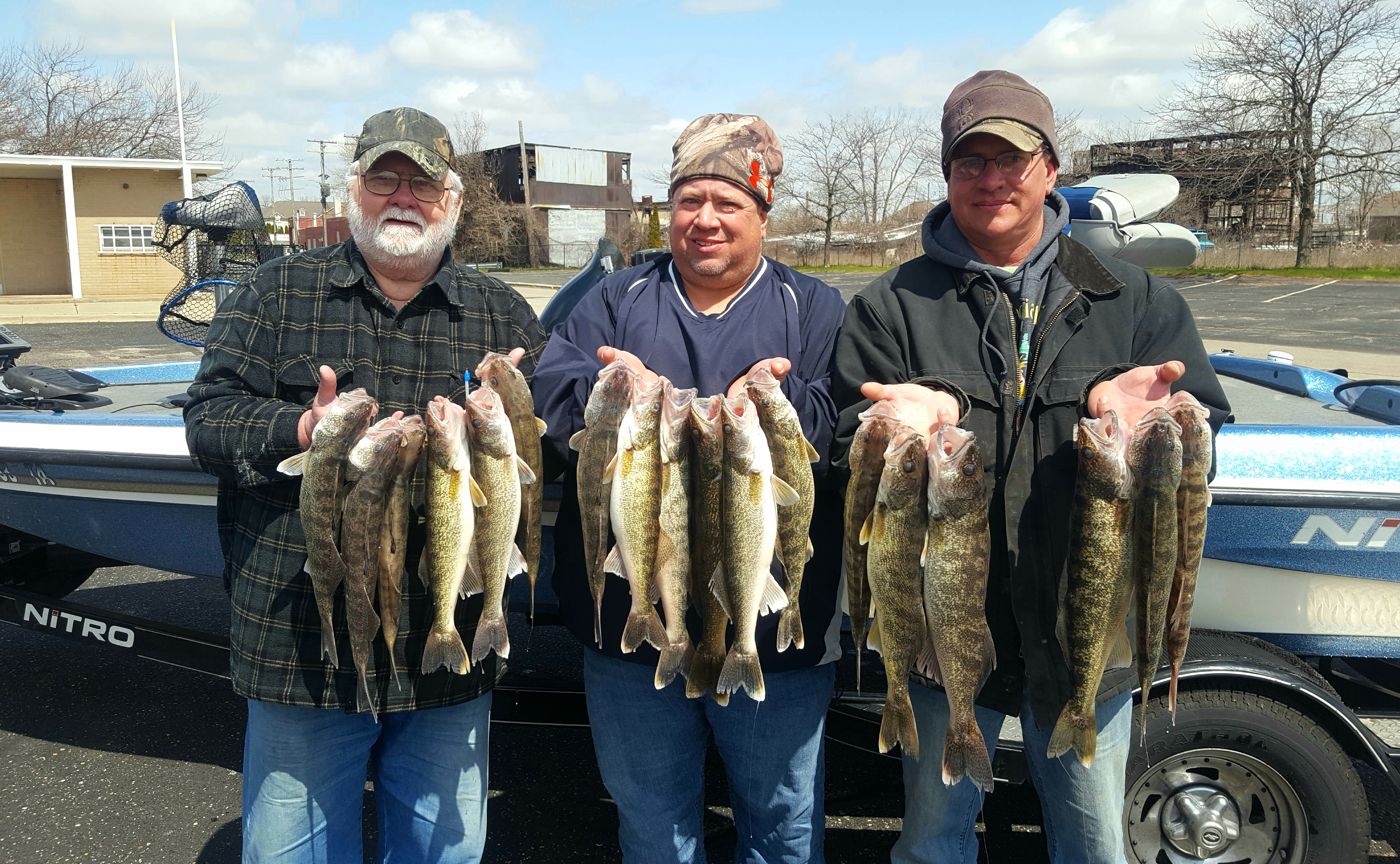 Detroit River Walleye Charter – Staggering Numbers & Giant Spawners –  Garrett Samsal St Clair Fishing